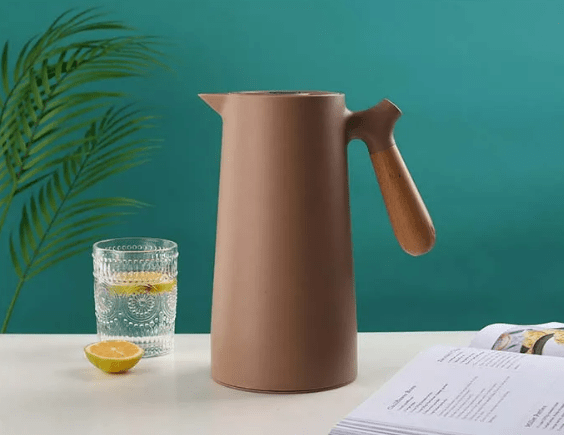 Thermal Jug with Wooden Handle - Nordic Design 1L - Lattea Global