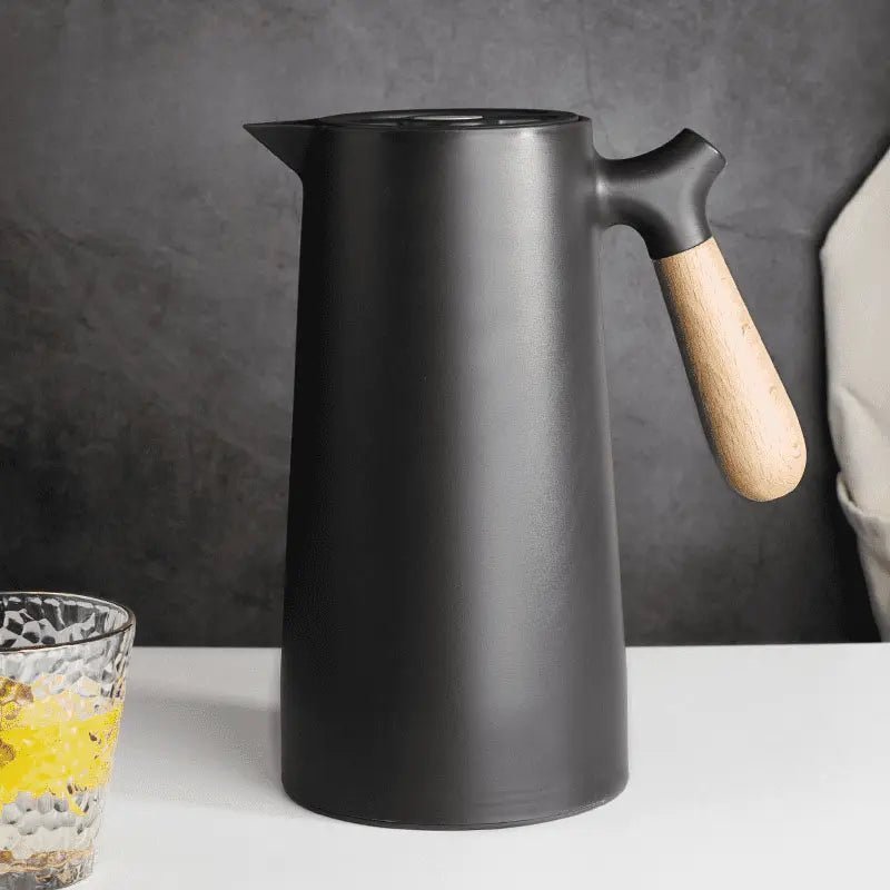 Thermal Jug with Wooden Handle - Nordic Design 1L - Lattea Global
