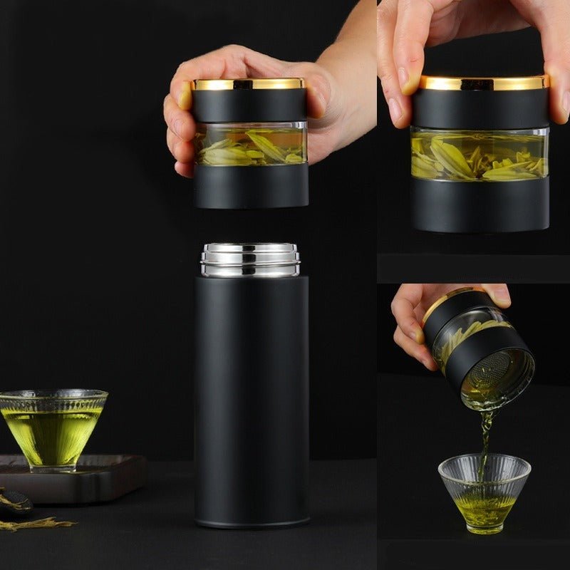 Thermos Flask for Tea With Temperature Display - Lattea Global