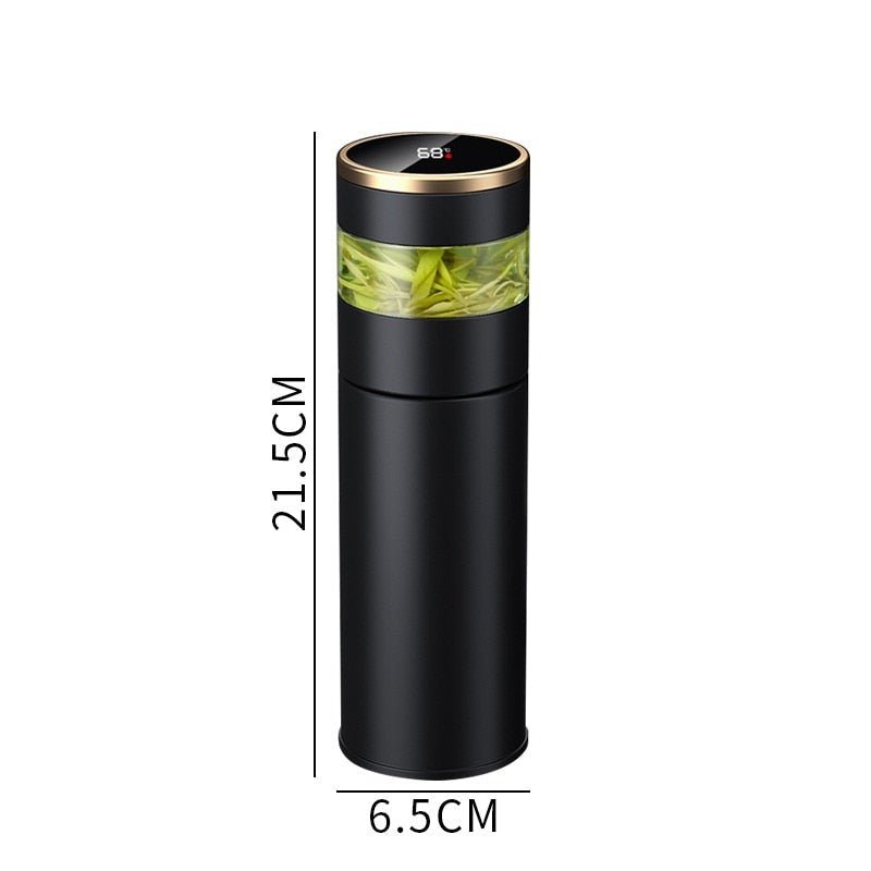 Thermos Flask for Tea With Temperature Display - Lattea Global