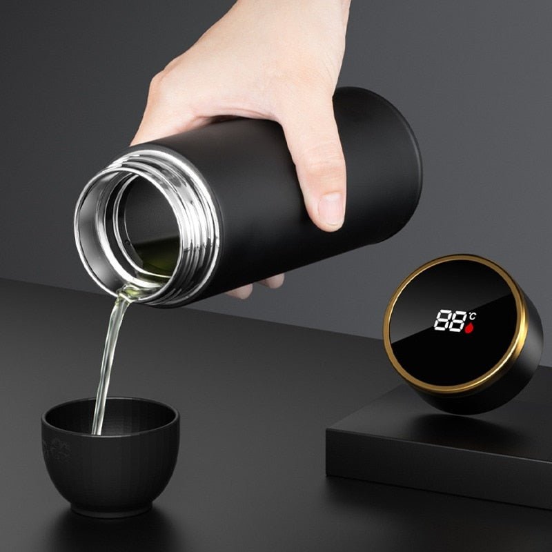 Thermos Flask for Tea With Temperature Display - Lattea Global