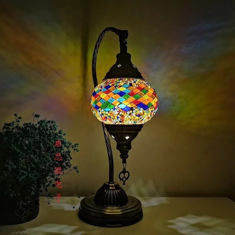 Turkish Mosaic Table Lamp - Lattea Global