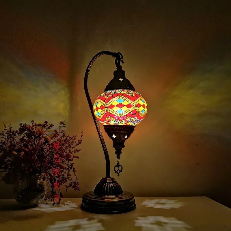 Turkish Mosaic Table Lamp - Lattea Global