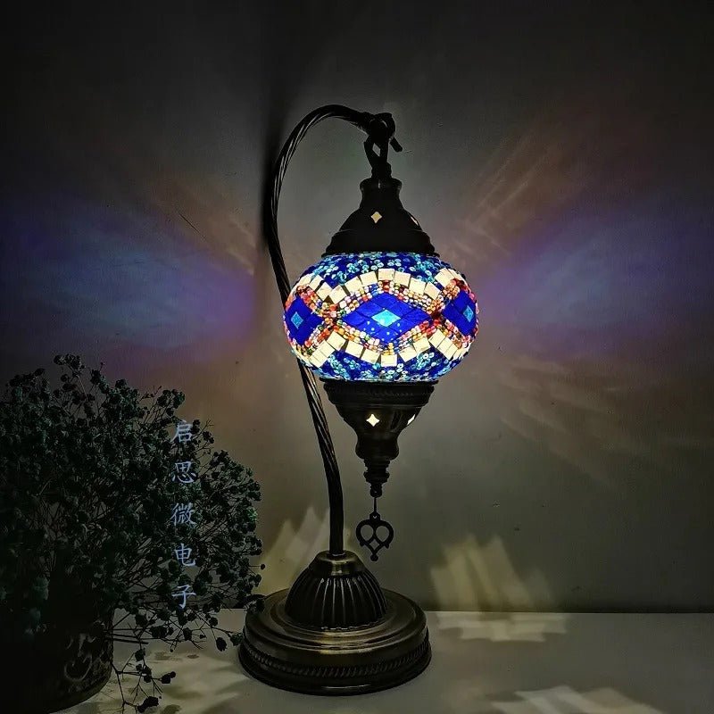 Turkish Mosaic Table Lamp - Lattea Global