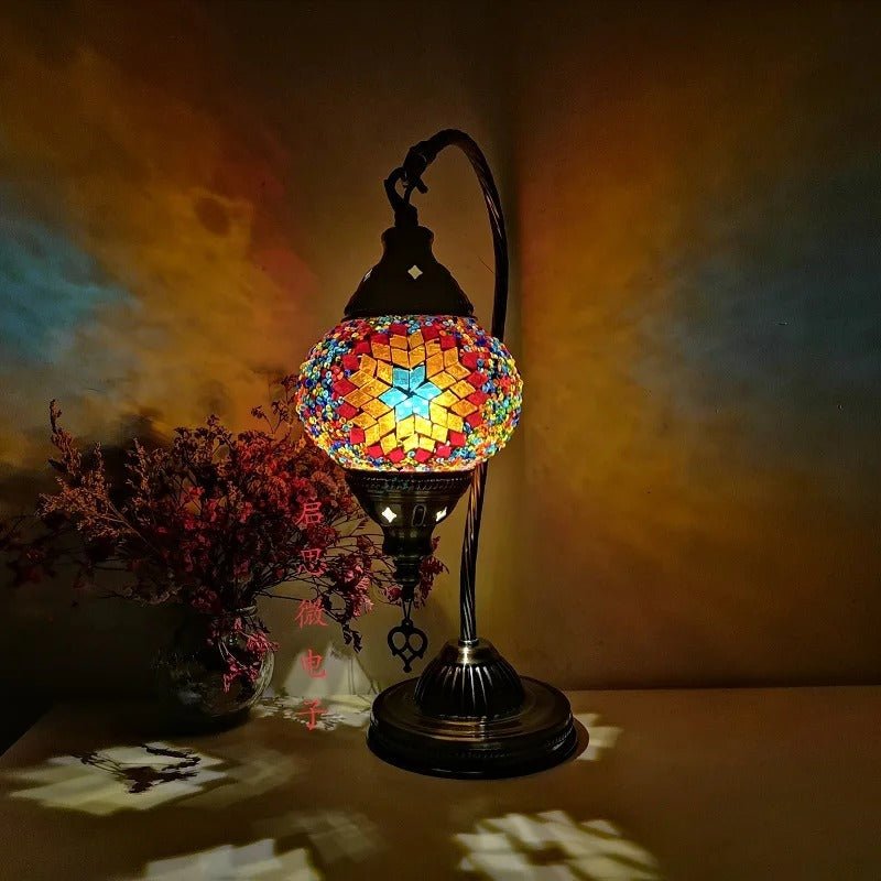 Turkish Mosaic Table Lamp - Lattea Global