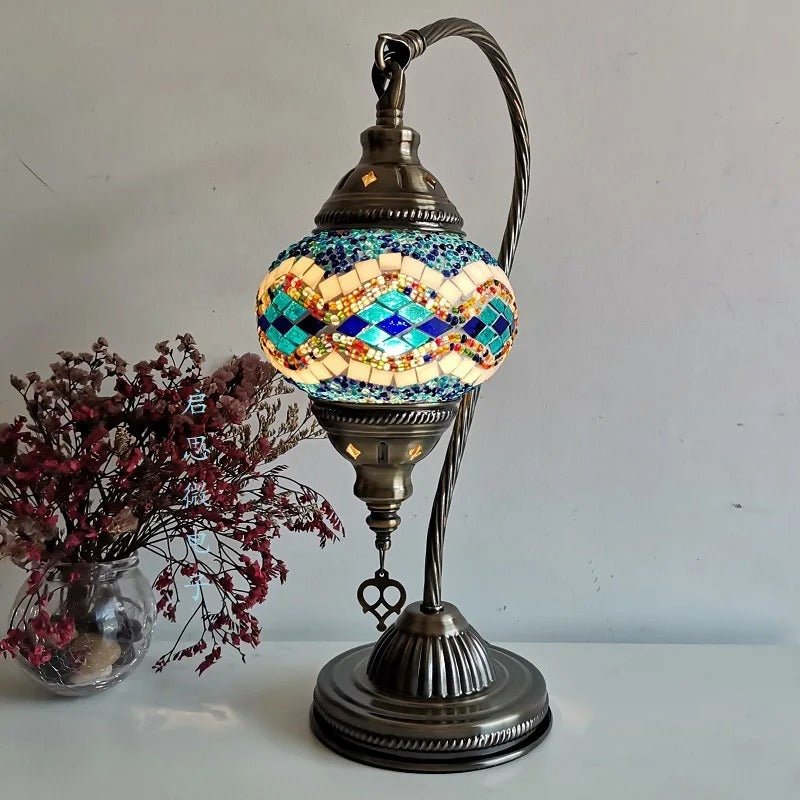 Turkish Mosaic Table Lamp - Lattea Global