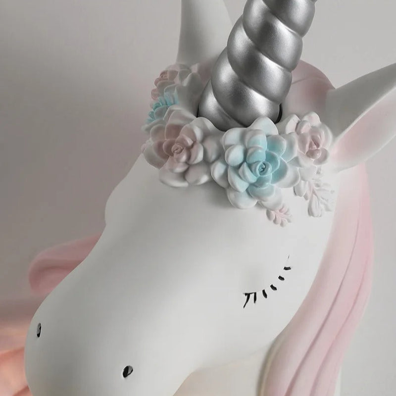 Unicorn Wall Lamp for Kids' Rooms
