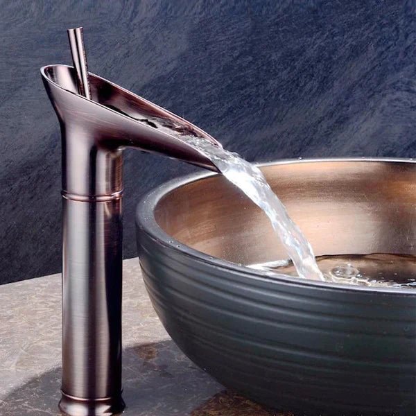 Vintage Waterfall Sink Faucet - Lattea Global