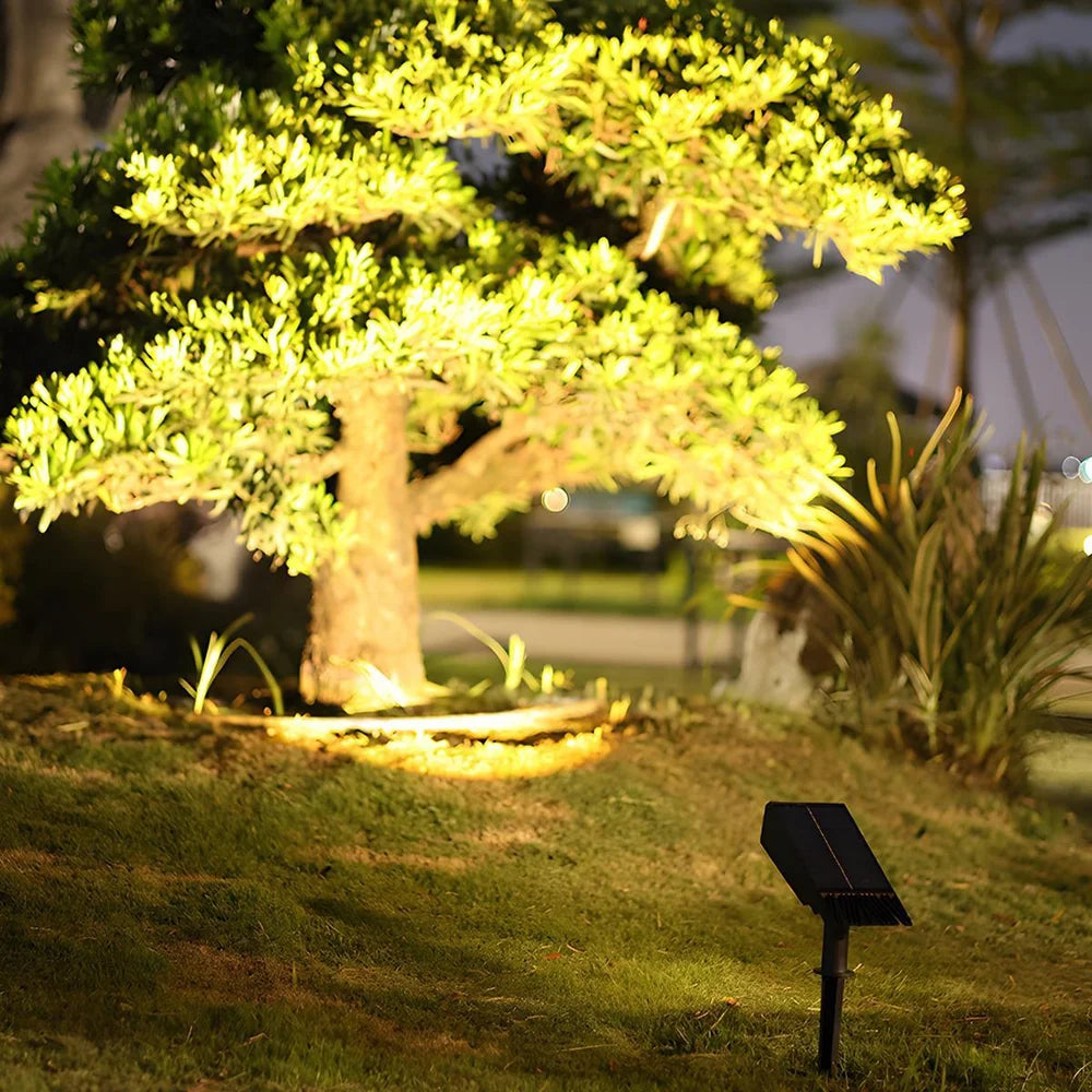 Waterproof led solar spotlight multi-zoom landscape lighting - view 11