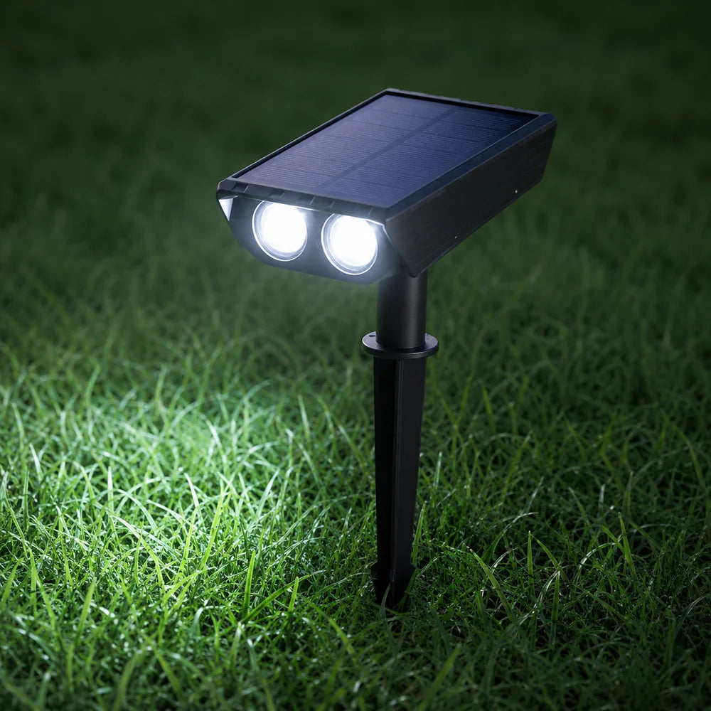 Waterproof led solar spotlight multi-zoom landscape lighting - view 15