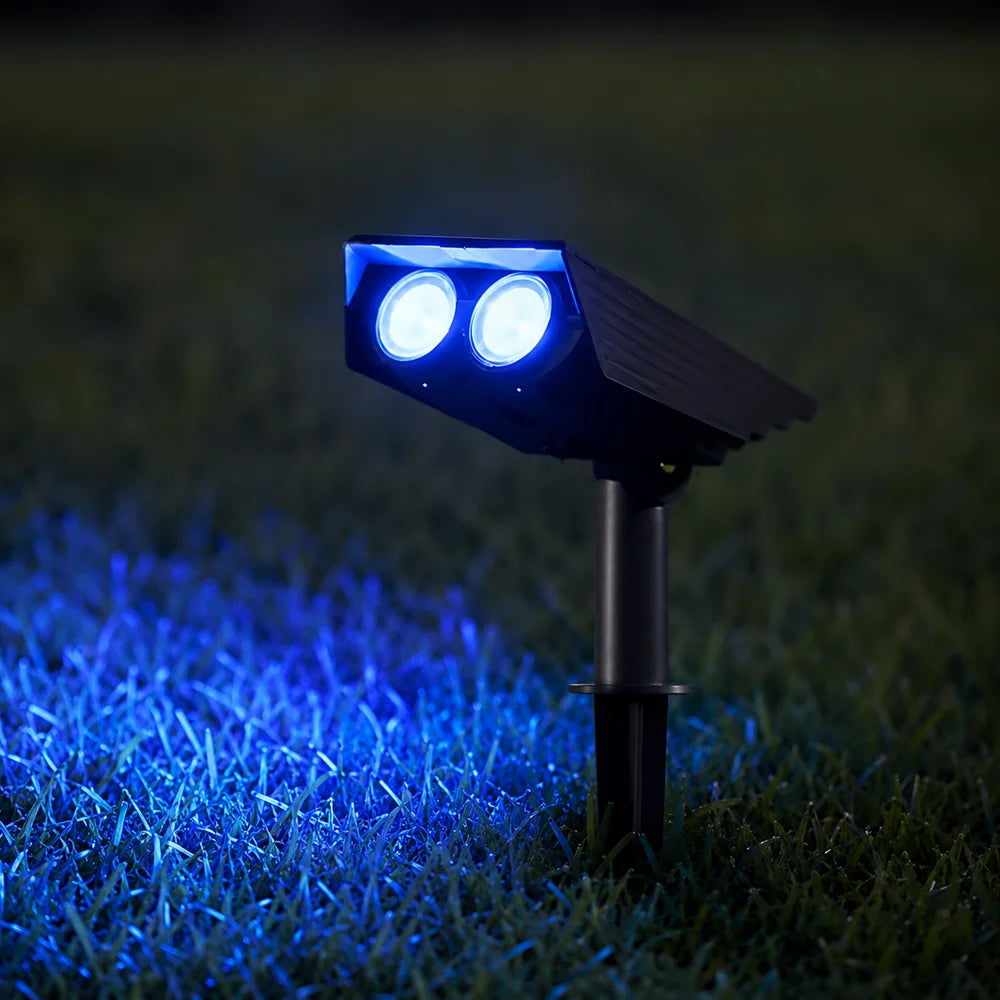 Waterproof led solar spotlight multi-zoom landscape lighting - view 18