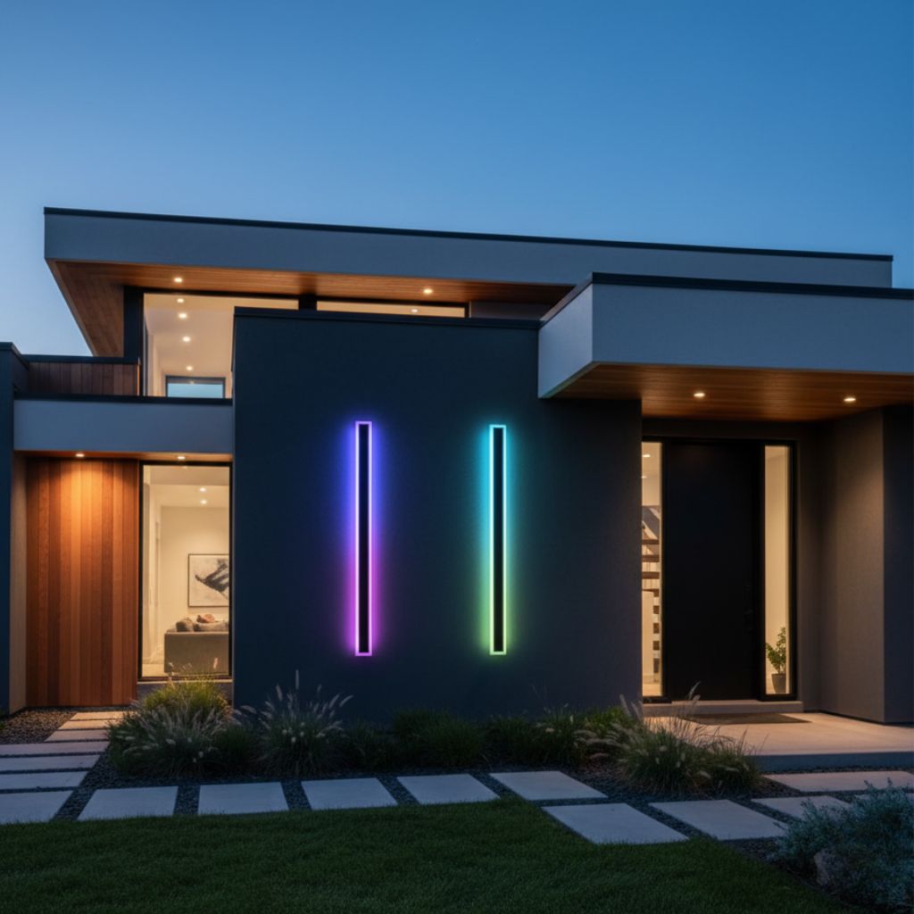 Waterproof RGB Colorful LED Wall Light for Outdoor and Indoor