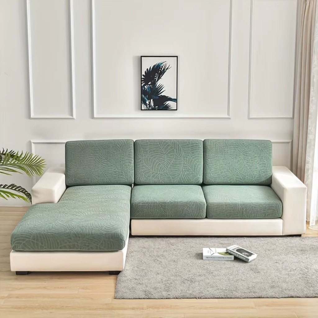 Waterproof Sofa Cushion Cover Stretch Chenille - Non - Slip Elastic Fit - Lattea Global