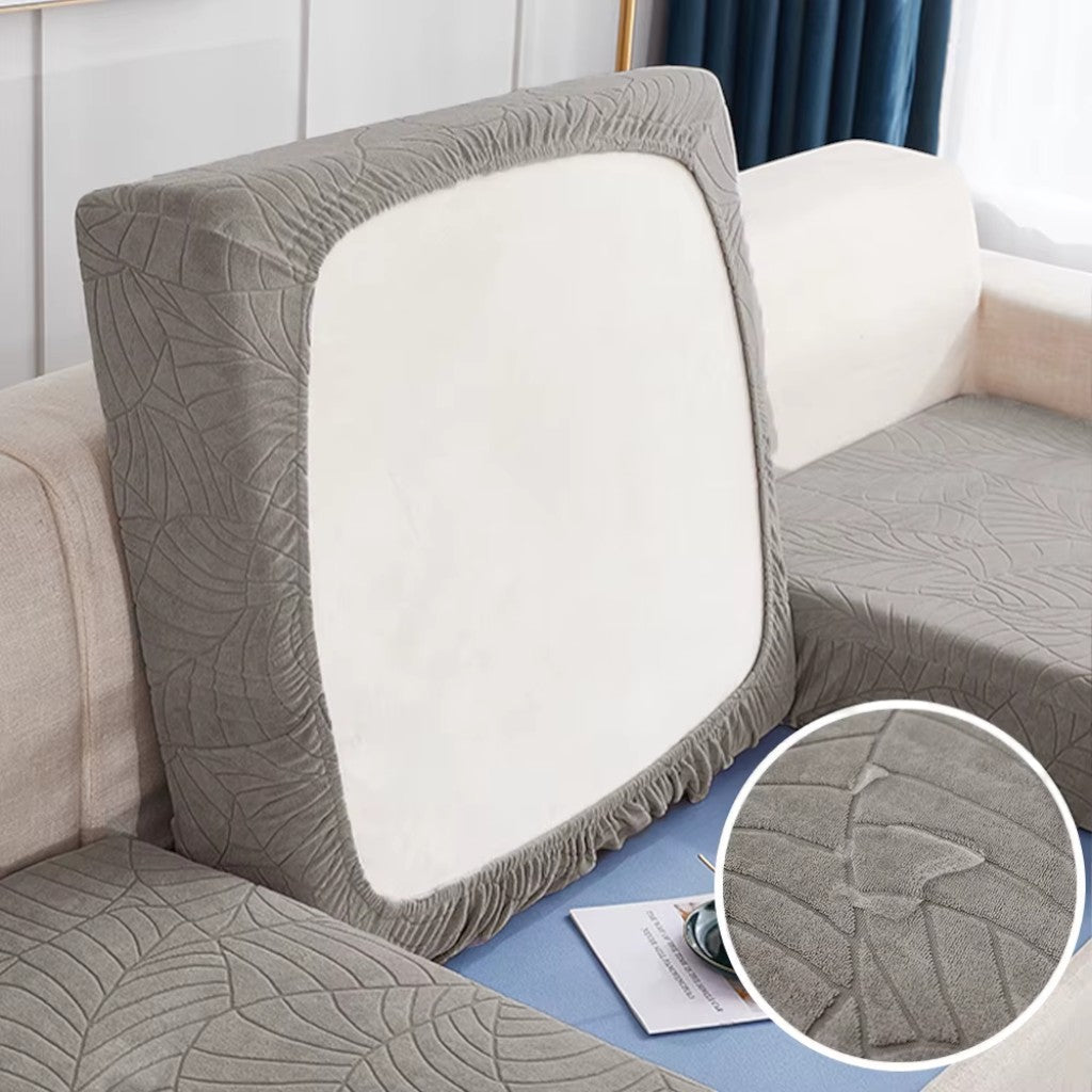 Waterproof Sofa Cushion Cover Stretch Chenille - Non - Slip Elastic Fit - Lattea Global