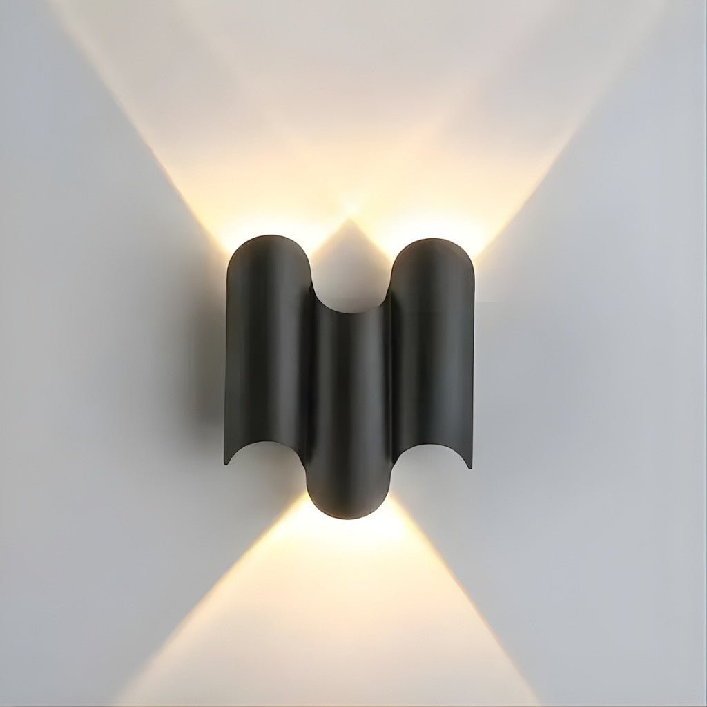 Wave LED Up Down Wall Sconce