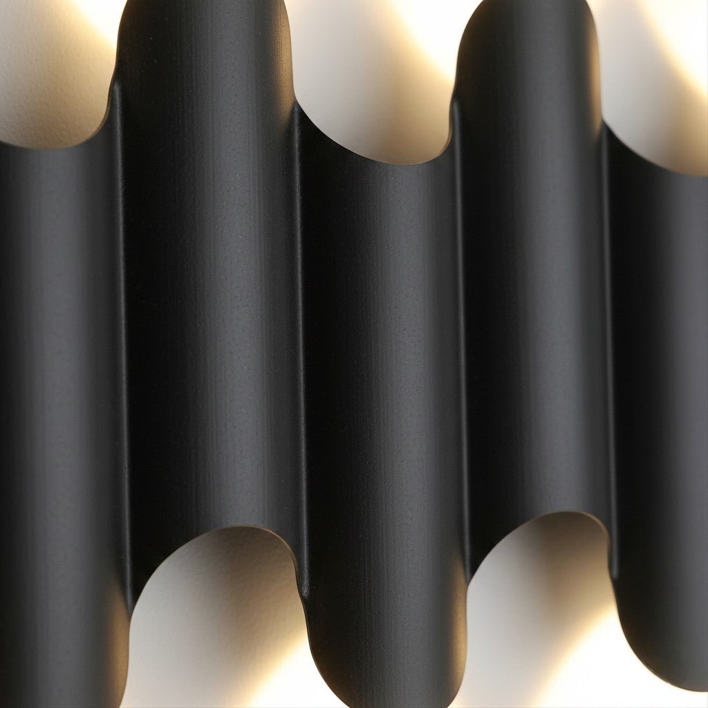 Wave LED Up Down Wall Sconce