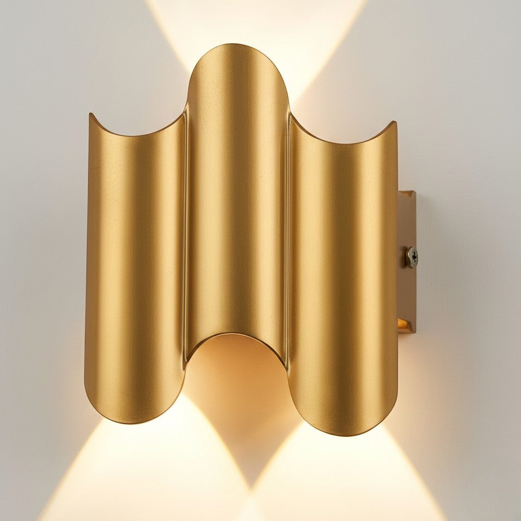 Wave LED Up Down Wall Sconce