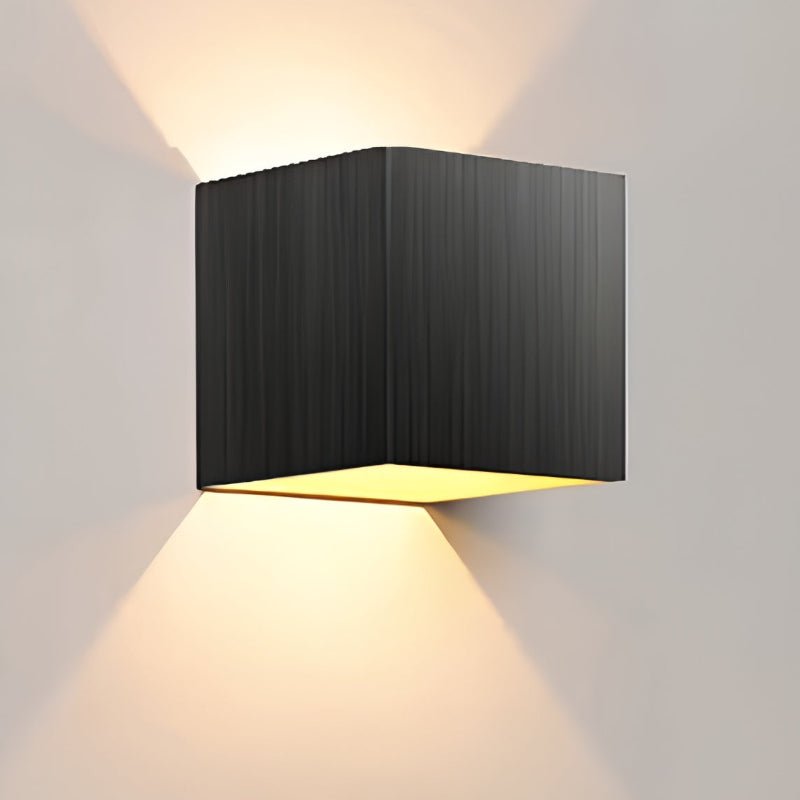 Weatherproof Cube Up Down Wall Light - Lattea Global