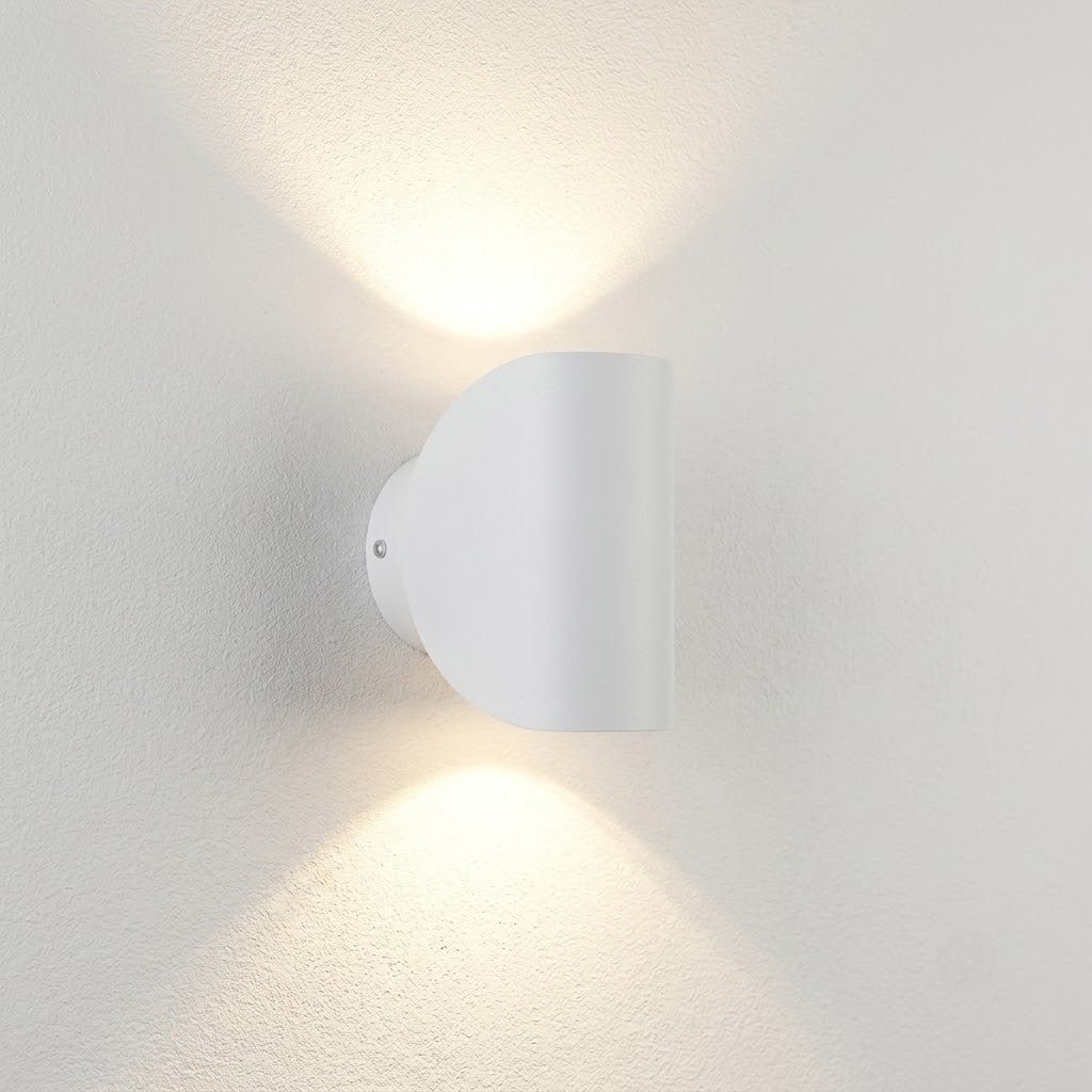 White Up Down Modern Wall Sconce Light - Lattea Global