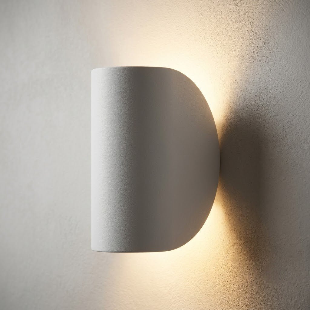 White Up Down Modern Wall Sconce Light - Lattea Global