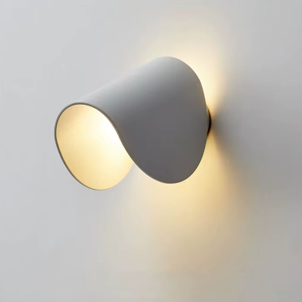 White Up Down Modern Wall Sconce Light - Lattea Global