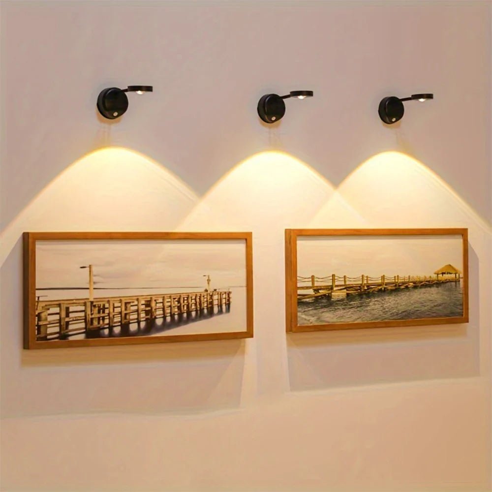 Wireless LED Wall Spotlight with Motion Sensor - Lattea Global