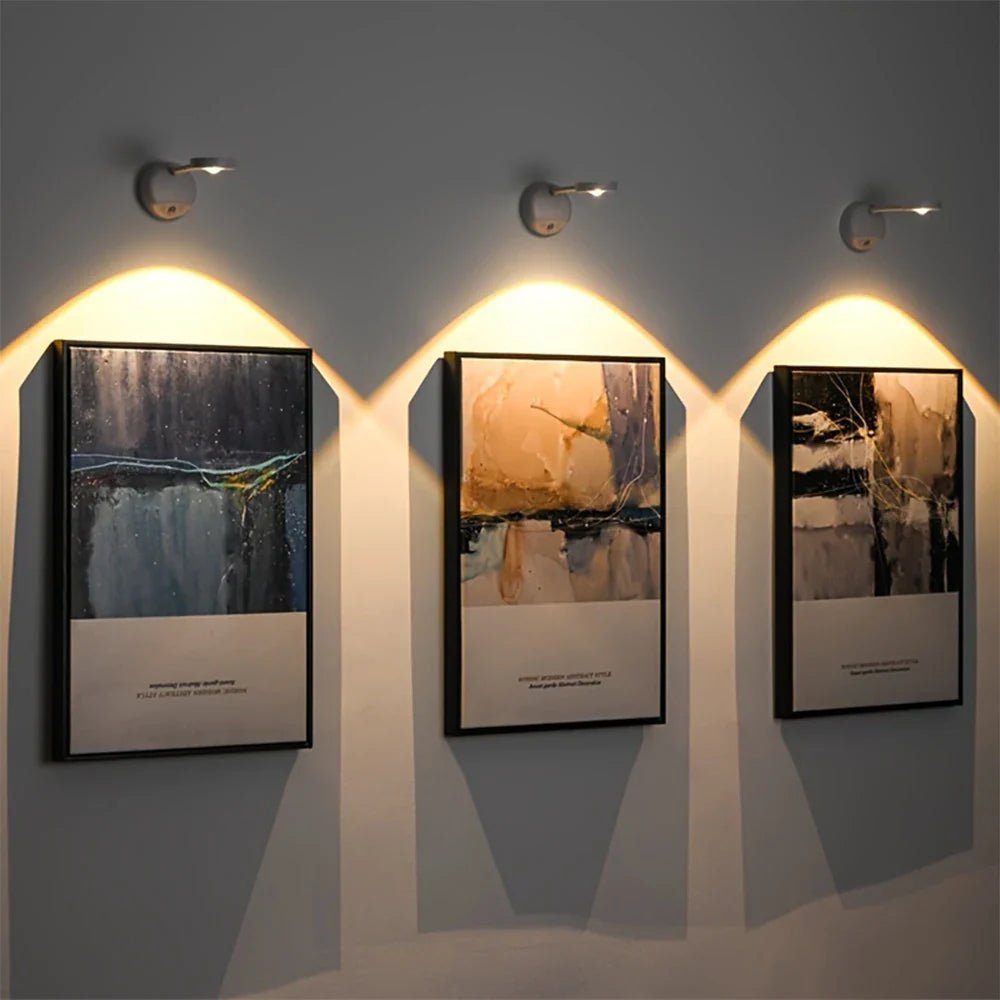Wireless LED Wall Spotlight with Motion Sensor - Lattea Global