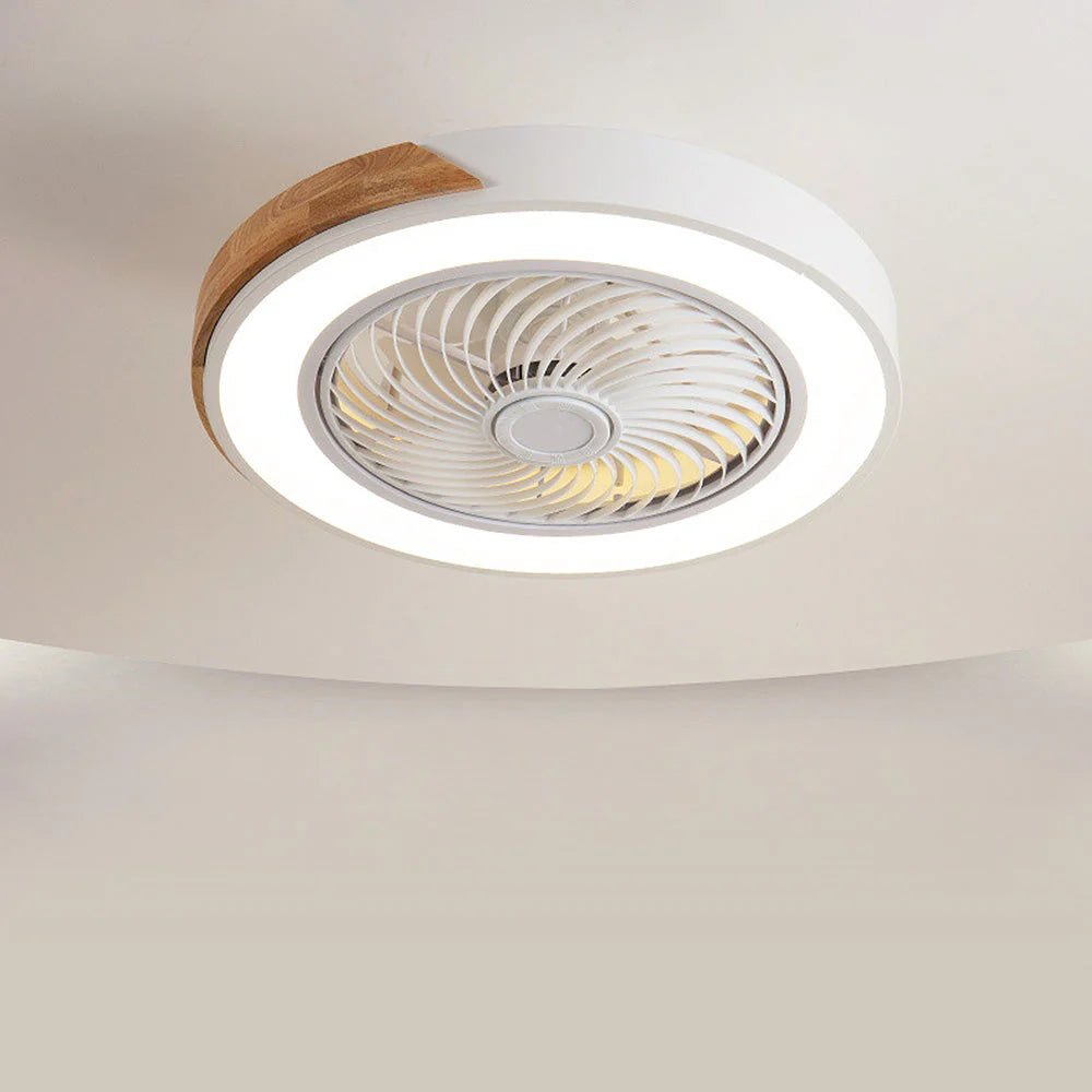 Wood Ceiling Fans with LED Lights - Lattea - Lattea Global