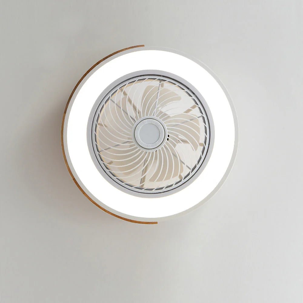Wood Ceiling Fans with LED Lights - Lattea - Lattea Global