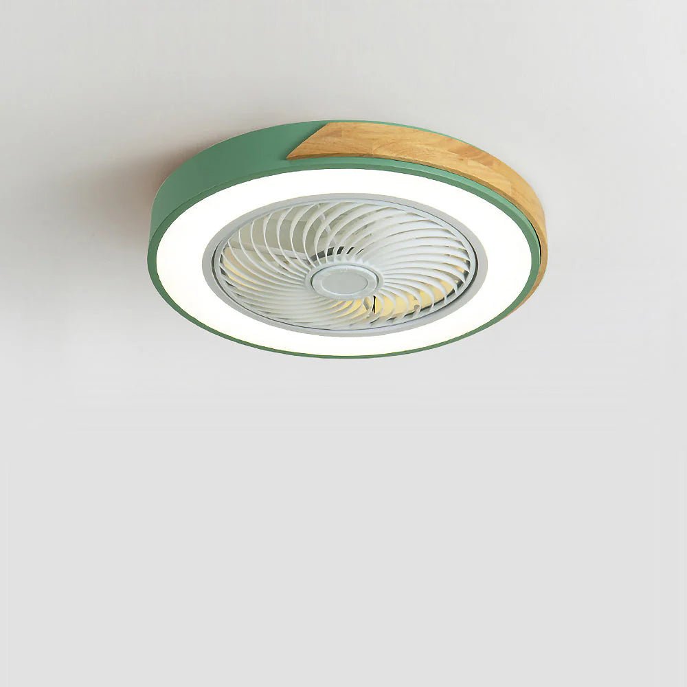 Wood Ceiling Fans with LED Lights - Lattea - Lattea Global