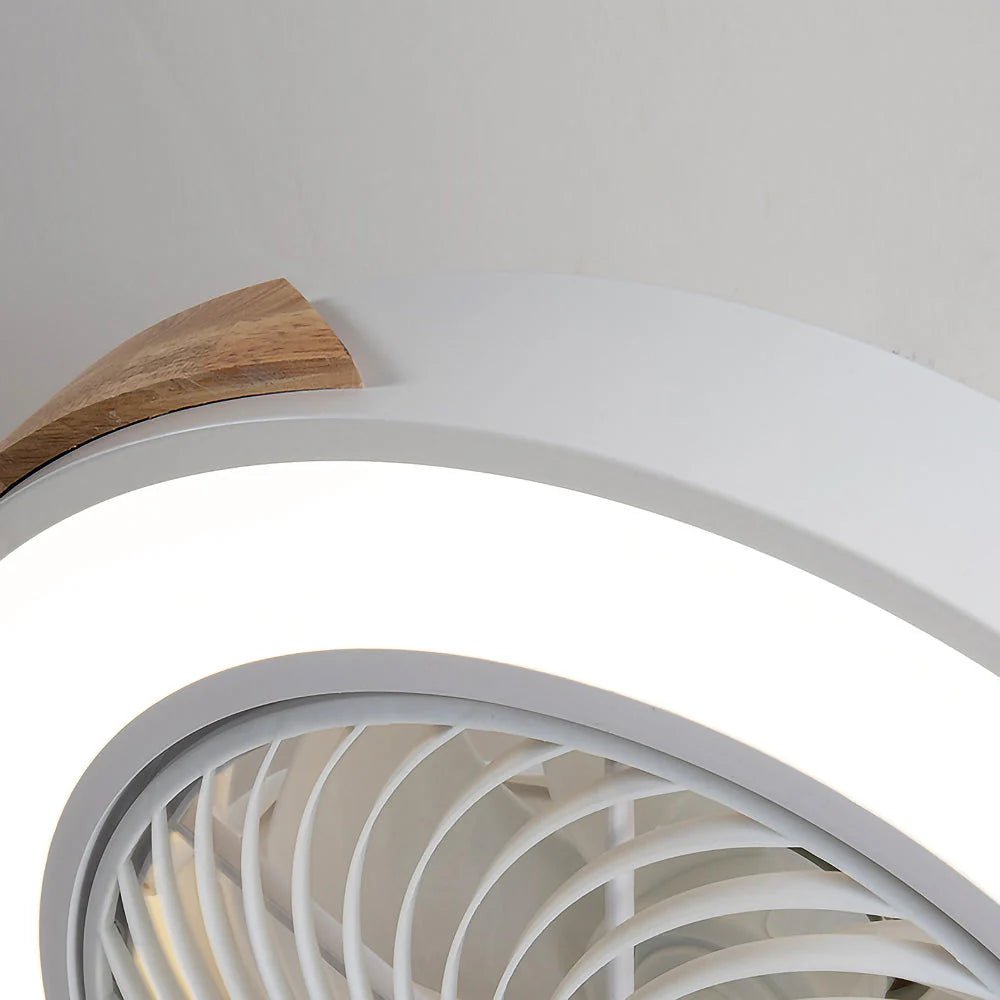 Wood Ceiling Fans with LED Lights - Lattea - Lattea Global