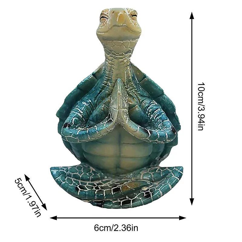 Yoga Sea Turtle Sculptures - Lattea Global