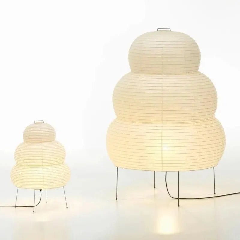ZenGlow - Japanese Handmade Rice Paper Floor Lamp - Lattea Global