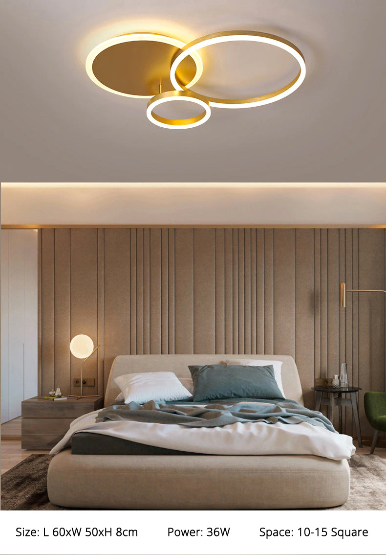 Floating Ring LED Ceiling Lamp