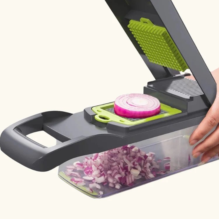 10 - Piece Multifunctional Vegetable Chopper and Slicer Set Lattea - Lattea Global