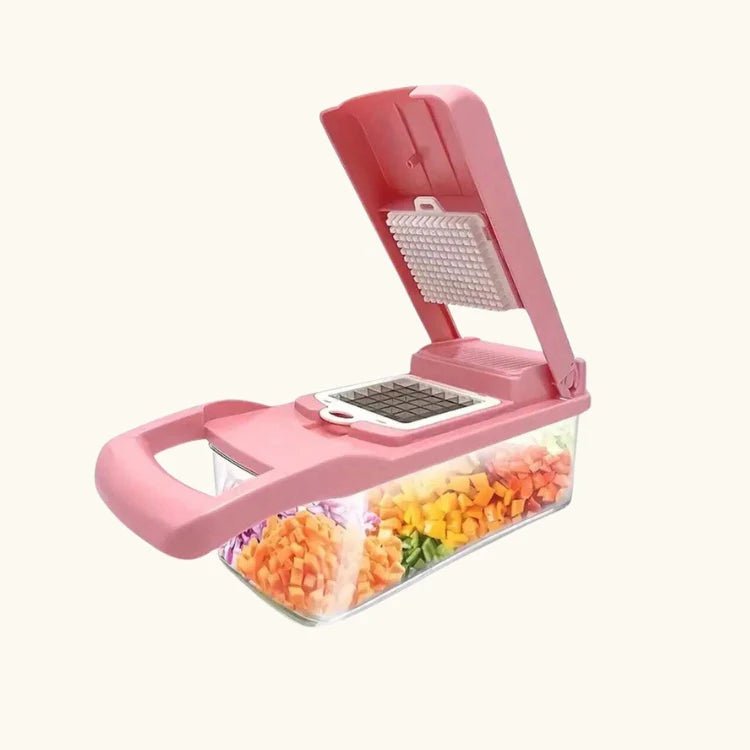 10 - Piece Multifunctional Vegetable Chopper and Slicer Set Lattea - Lattea Global