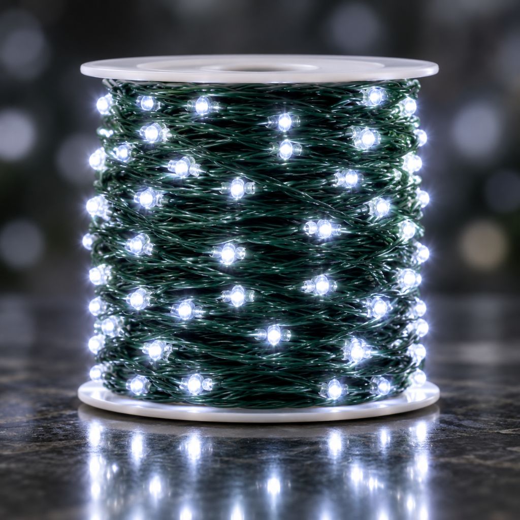 100m 1000-LED Christmas String Lights with Remote Control