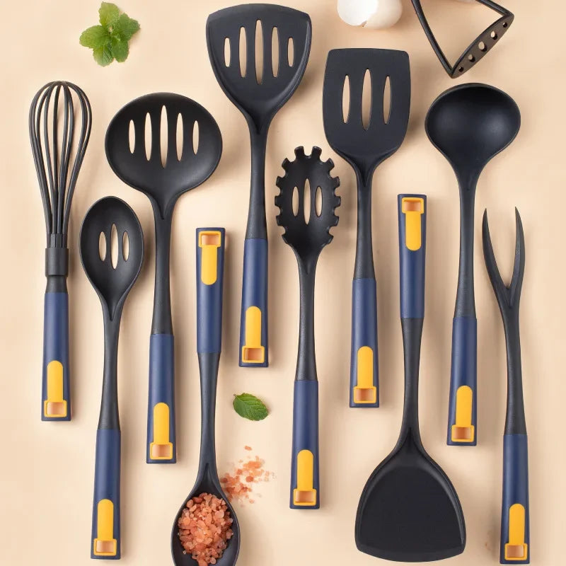 11-Piece Minimalist Non-Stick Heat-Resistant Kitchen Utensil Set