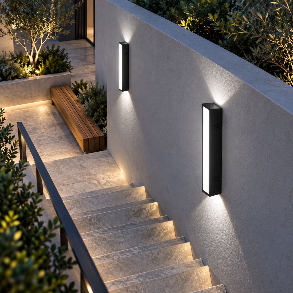 Long Linear IP65 LED Outdoor Wall Light
