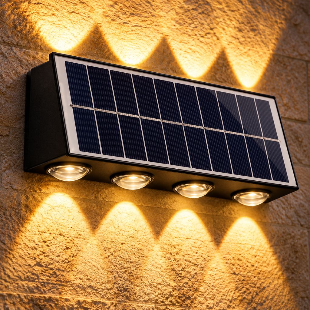 IP65 Solar Up and Down LED Wall Wash Light