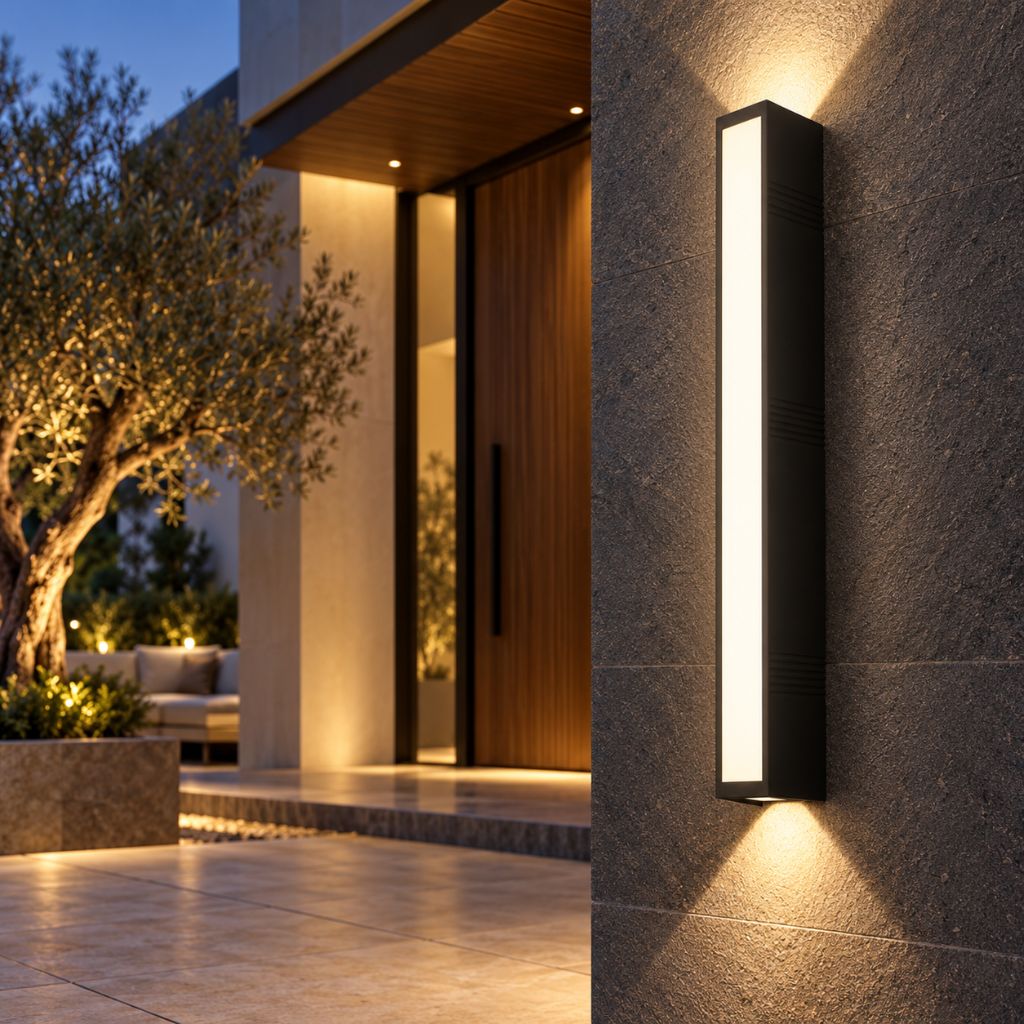 Long Linear IP65 LED Outdoor Wall Light