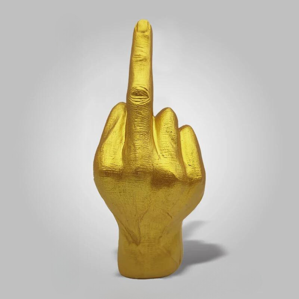 Middle Finger Sculpture