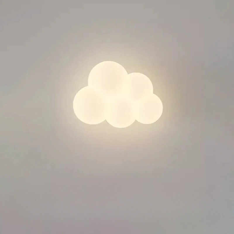 Cloud-Shaped LED Wall Lamp