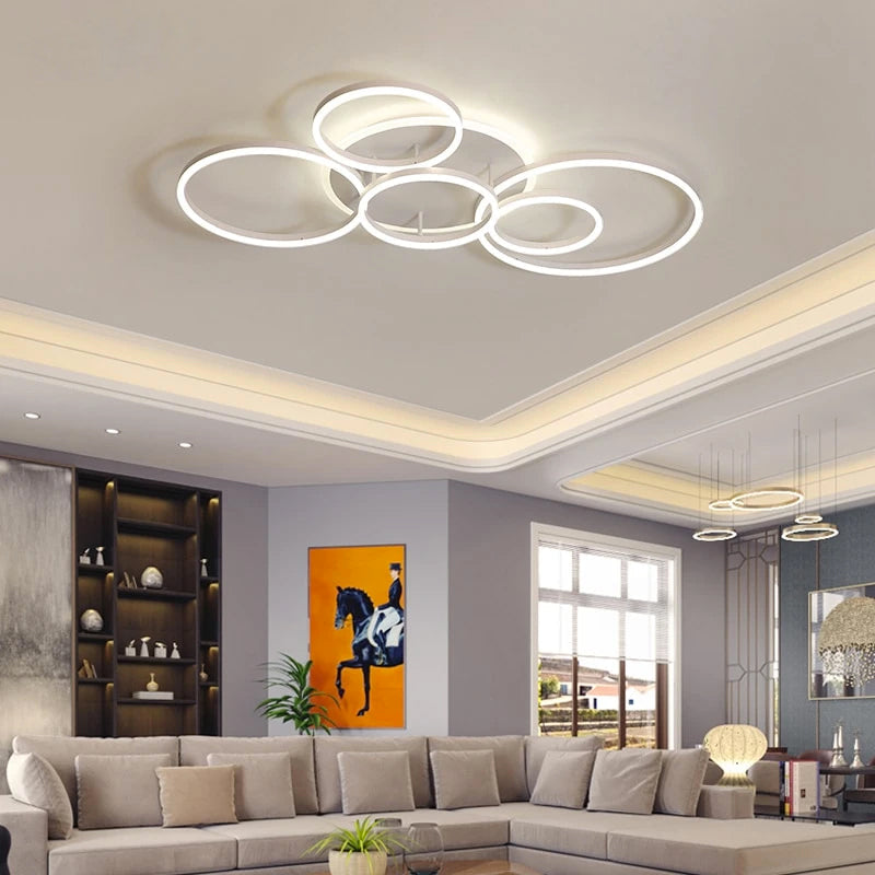 Floating Ring LED Ceiling Lamp