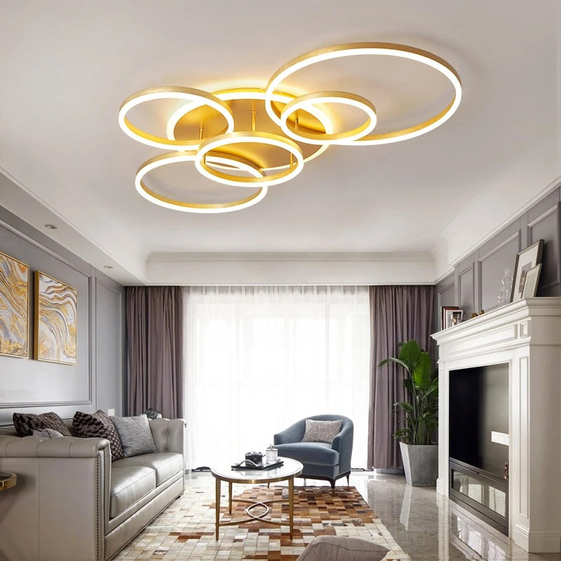 Floating Ring LED Ceiling Lamp