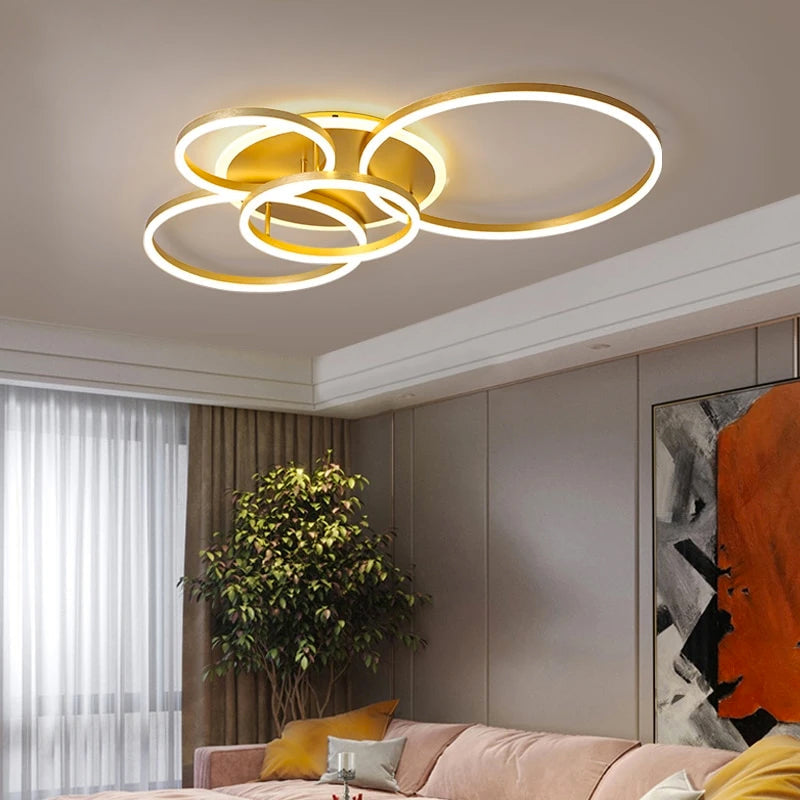 Floating Ring LED Ceiling Lamp