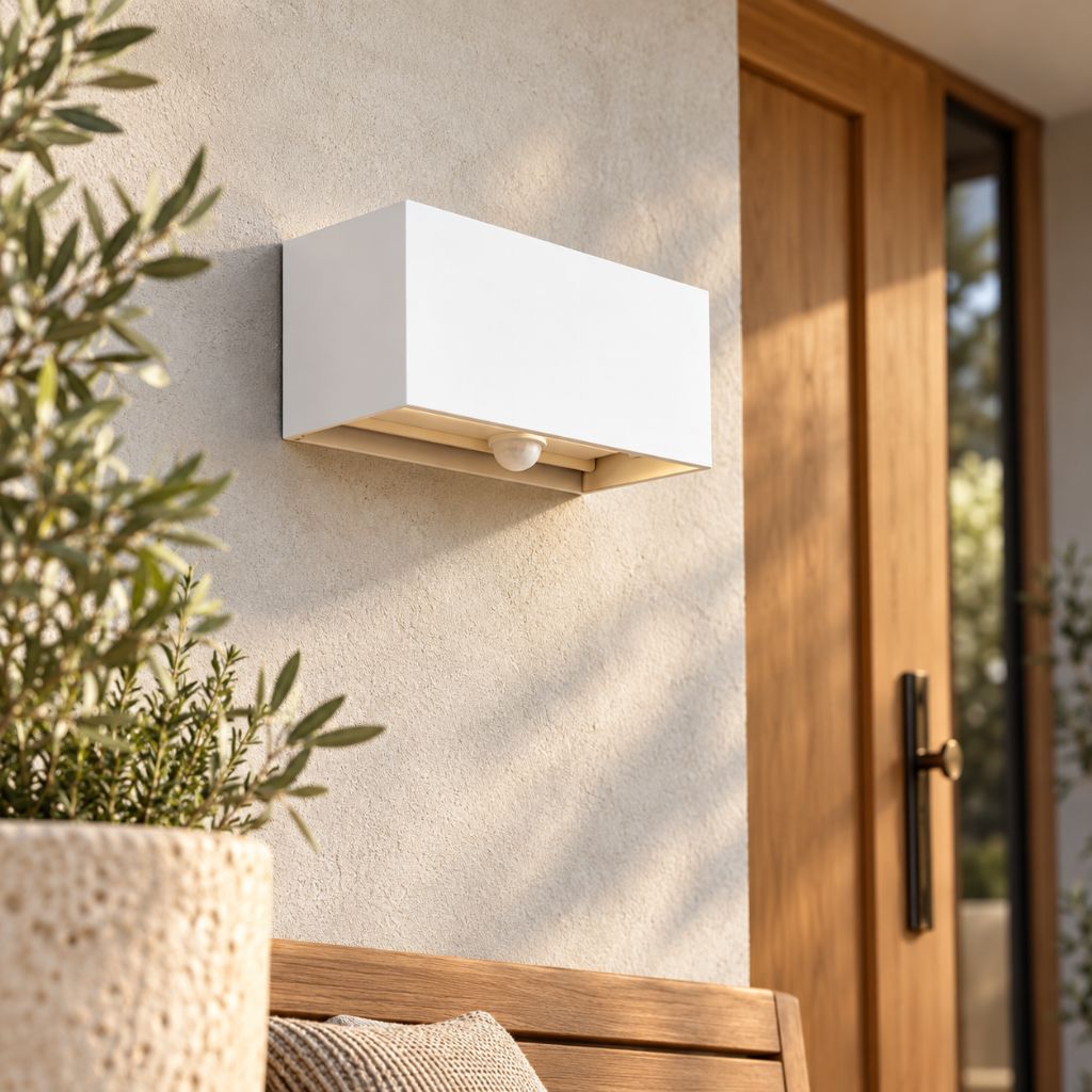 24W PIR Motion Sensor Up and Down LED Wall Light