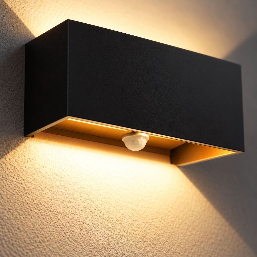 24W PIR Motion Sensor Up and Down LED Wall Light