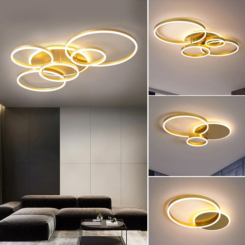 Floating Ring LED Ceiling Lamp