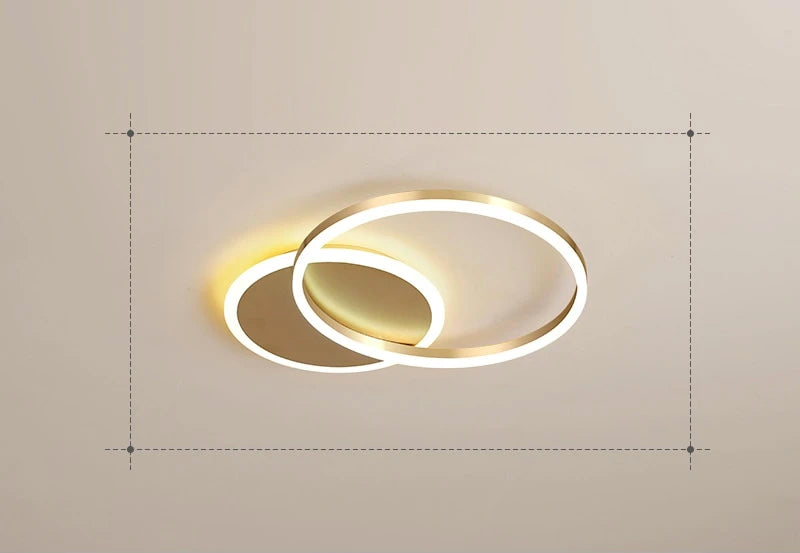 Floating Ring LED Ceiling Lamp